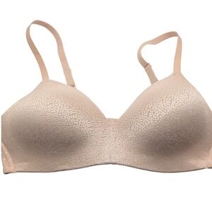 Wacoal‎ Beige Everyday Comfort Seamless T-shirt Bra Size 34C Style 856303